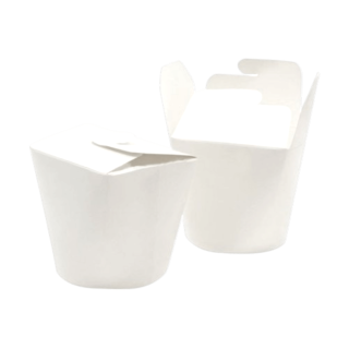 White Paper Noodle Bowl 16oz