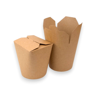 500 Bols à Nouilles 750ml - Kraft Brun