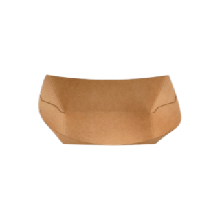 1000 Barquettes à Frites n°3 - 100x62x42mm