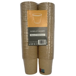 960 Kraft Cups - 10cl