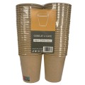 1000 Gobelets Kraft - 24cl