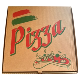 100 Pizza Boxes - 33x33x3.5 cm